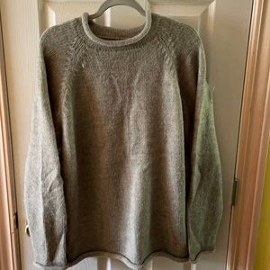 Medicali Blues Alpaca Knit Roll Sweater
